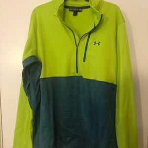 Under Armor XXL ColdGear 1/4 zip with chest pocket